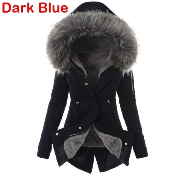 Women‘s Hoodie Outwear Casual Coat Faux Fur Winter Warm Zip Up Jacket Blouse Women‘s Hoodie Outwear Casual Coat Faux Fur Winter Warm Zip Up Jacket Blouse
